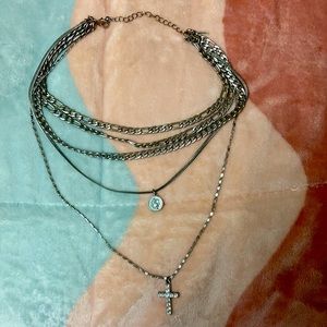 Set of chain necklaces